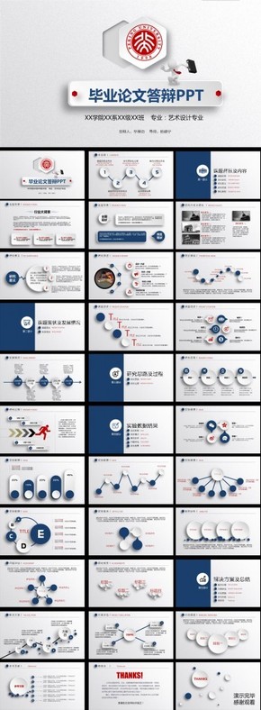 完整學術(shù)研究畢業(yè)論文答辯動態(tài)PPT模板