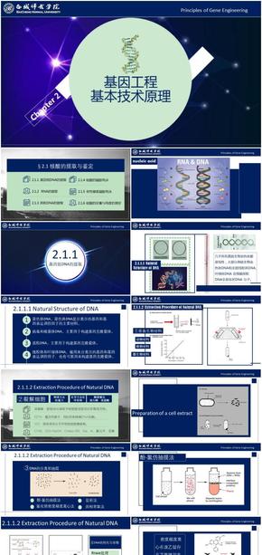 基因工程原理與技術(shù)-第2章-2.1核酸的提取與鑒定