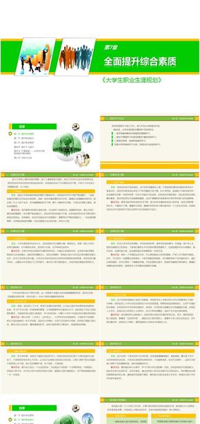 輔導員課程-大學生職業(yè)生涯規(guī)劃-第7章-全面提升綜合素質(zhì)