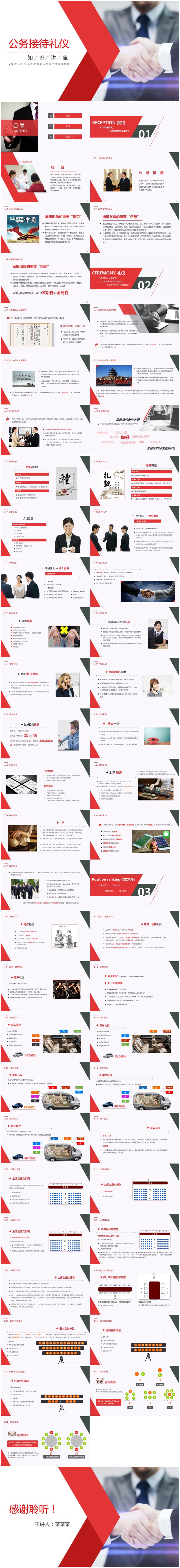 工作禮儀知識講座-行政公務(wù)接待禮儀