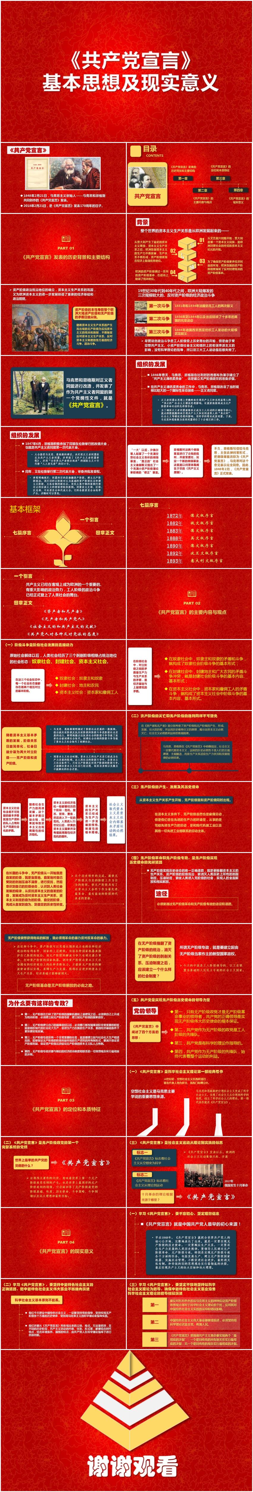 《共產(chǎn)黨宣言》的基本思想及現(xiàn)實(shí)意義