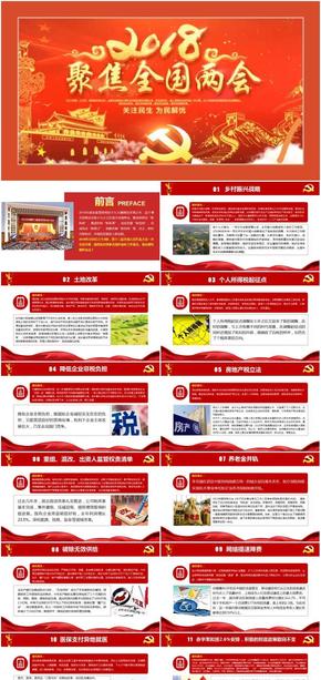 2018兩會(huì)政府工作報(bào)告關(guān)鍵點(diǎn)亮點(diǎn)學(xué)習(xí)解讀