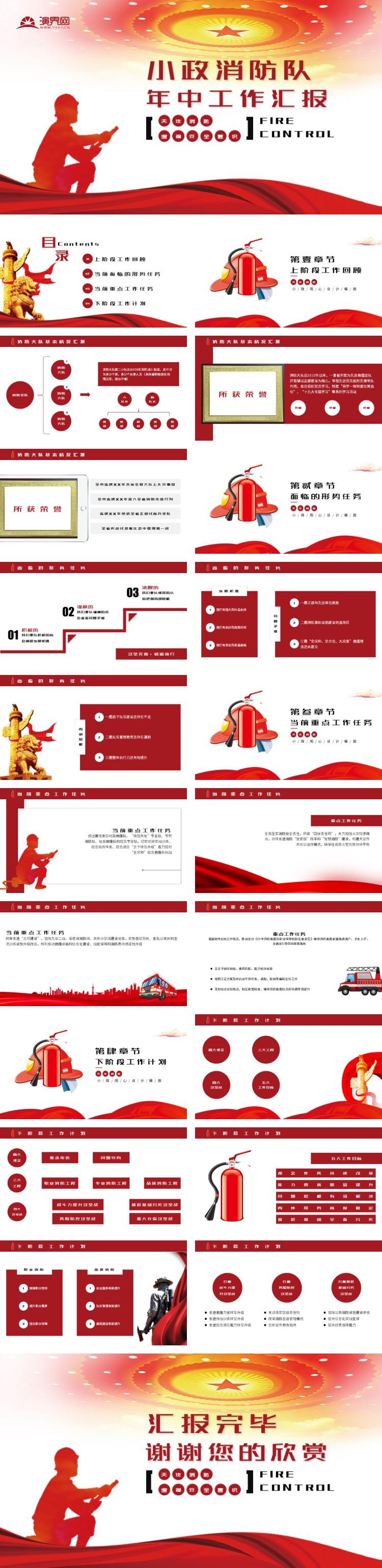 消防隊(duì)支部支委工作匯報(bào)年中總結(jié)演講述職