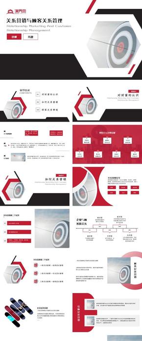 紅色商務關系營銷與顧客關系管理培訓課件