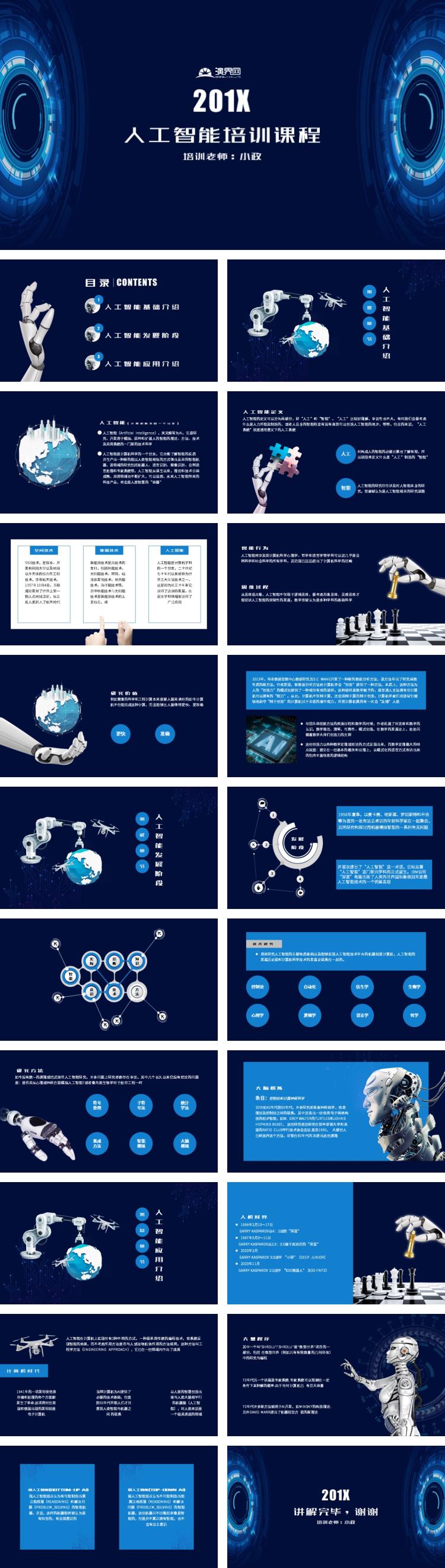 人工智能培訓(xùn)課程課件