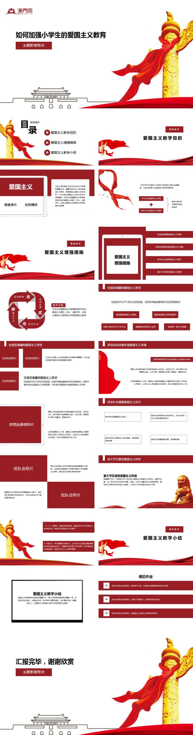 中小學(xué)生愛國主義主題教育培訓(xùn)課件