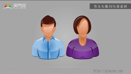 蓝色渐变欧式商务简约动画ppt模板
