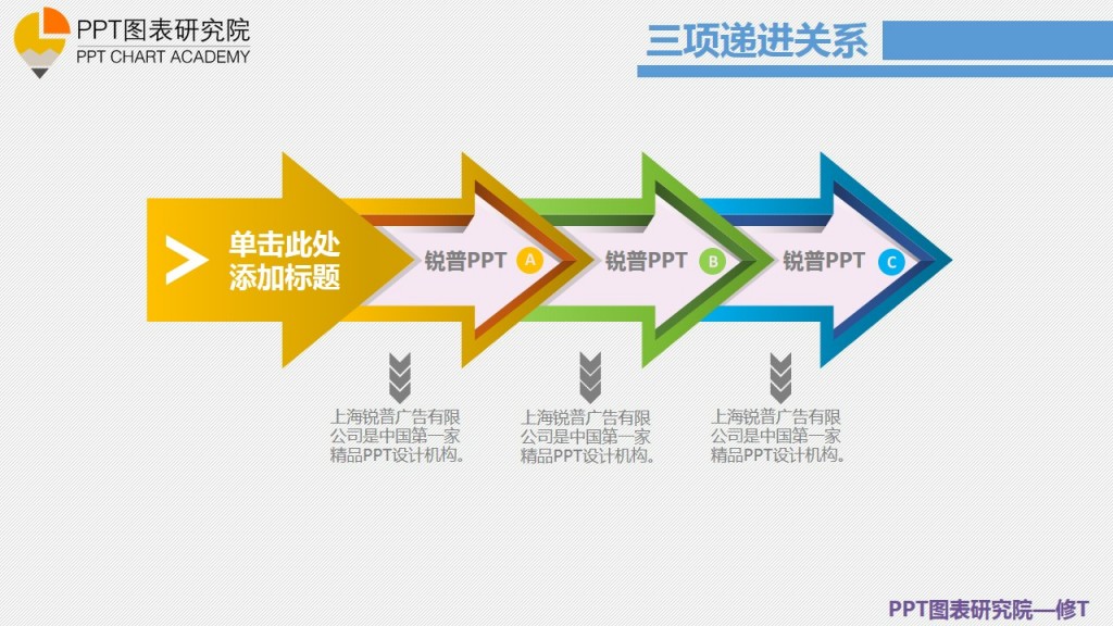 ppt图表三项递进关系