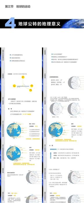 地球的運(yùn)動_湘教版第四課時