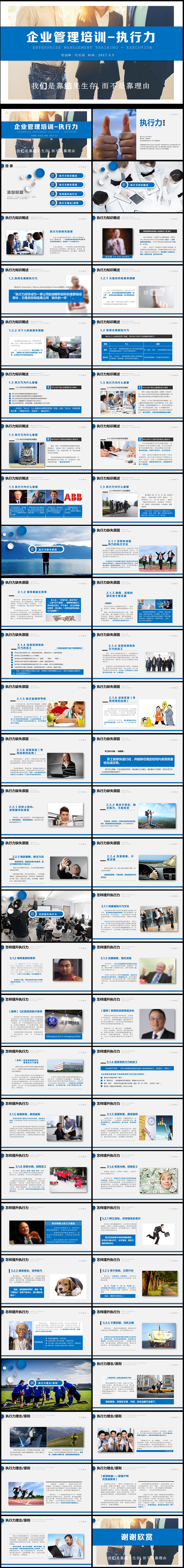團(tuán)隊(duì)管理企業(yè)執(zhí)行力培訓(xùn)實(shí)用PPT模板