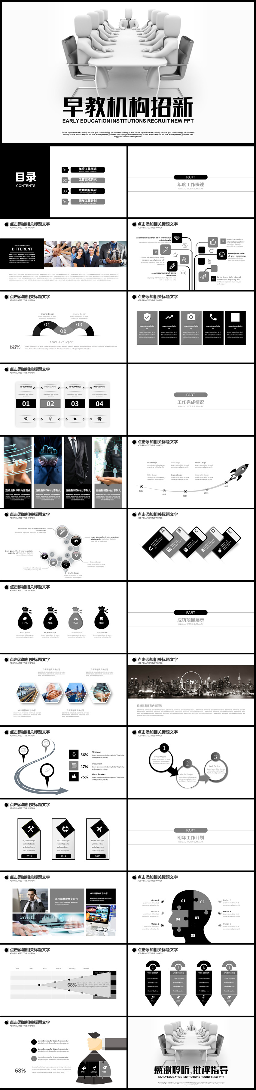早教機(jī)構(gòu)培訓(xùn)通用PPT模板