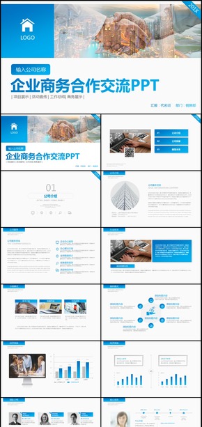 商務(wù)會(huì)議合作談判溝通交流說(shuō)服PPT模板