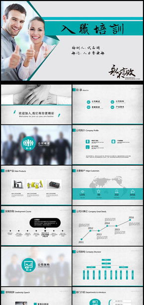 企業(yè)員工職業(yè)規(guī)劃團(tuán)隊(duì)職場(chǎng)培訓(xùn)PPT模板
