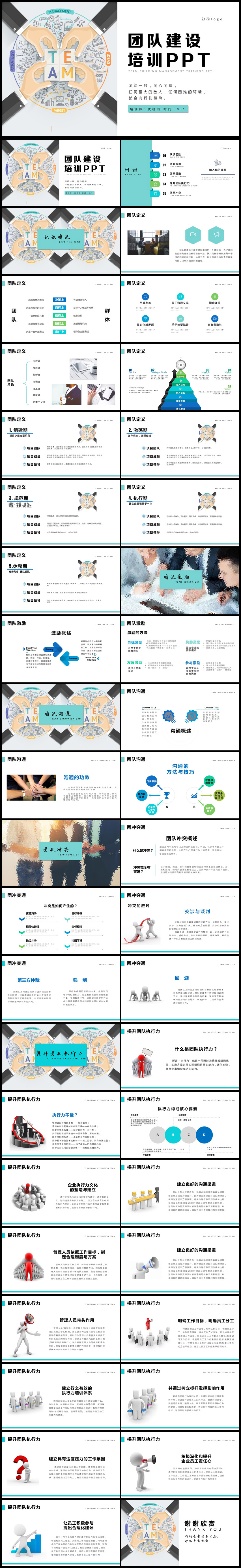 團(tuán)隊(duì)建設(shè)管理培訓(xùn)通用PPT模板