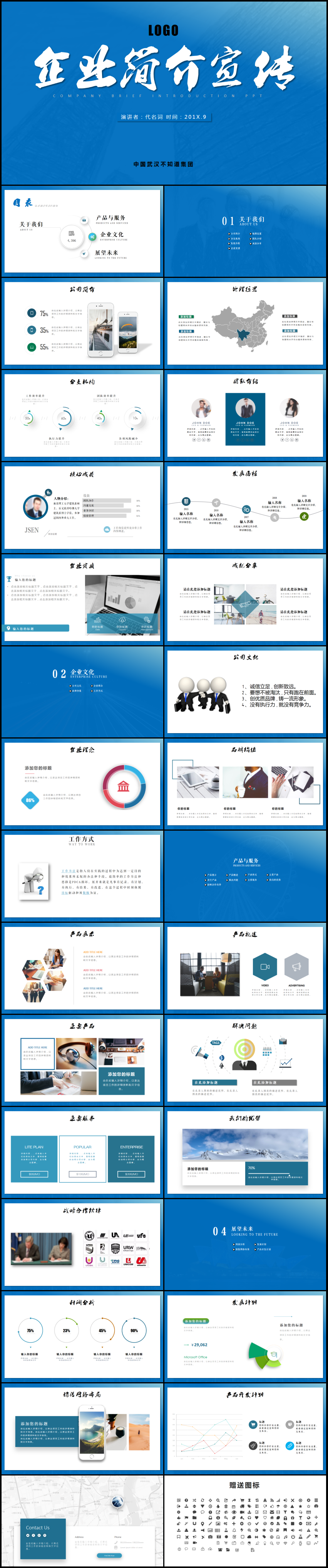 公司簡介企業(yè)文化產(chǎn)品介紹宣傳PPT模板