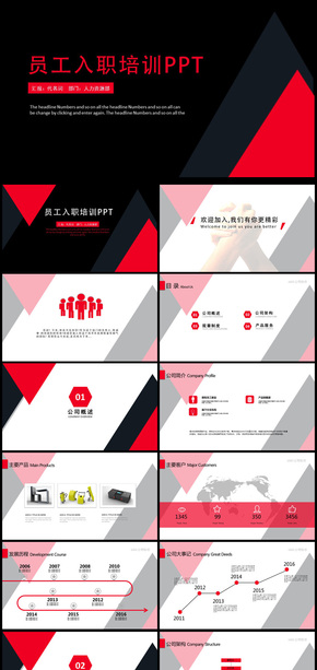 企業(yè)培訓員工團隊目標計劃管理PPT模板