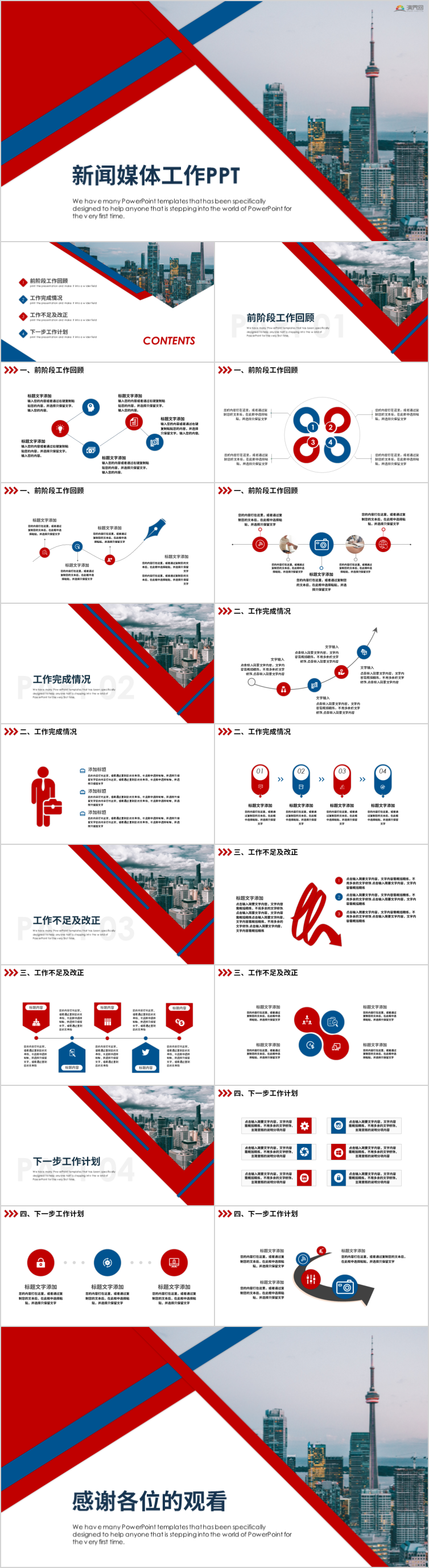 簡(jiǎn)約新聞報(bào)告記者采訪工作總結(jié)PPT 新聞媒體工作通用模板