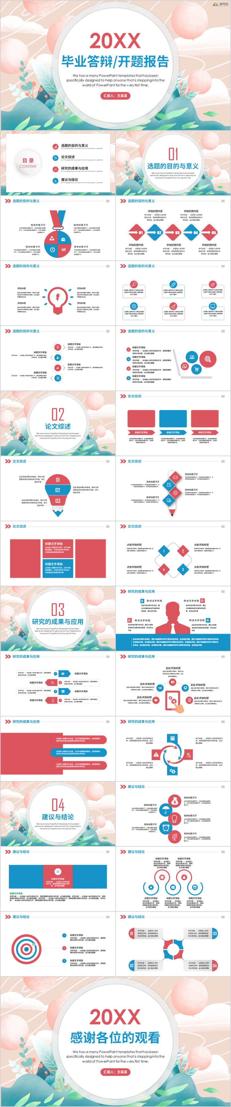 畢業(yè)答辯畢業(yè)論文學術(shù)答辯論文答辯畢業(yè)典禮 畢業(yè)答辯PPT