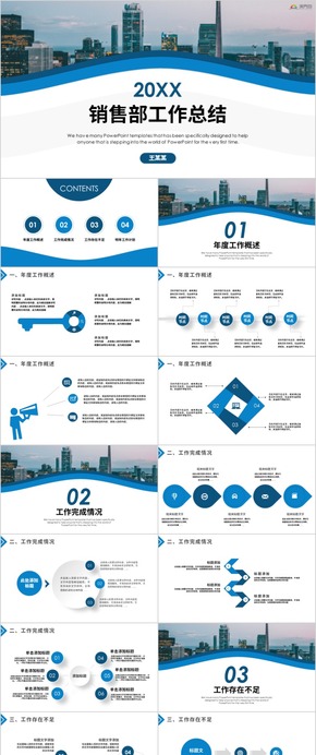 市場銷售部營銷工作總結(jié) 工作匯報 年終工作 工作計(jì)劃 年中總結(jié) 述職報告PPT模板