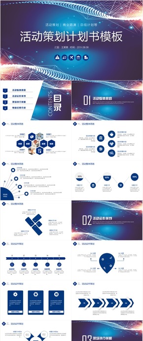 活動策劃方案商業(yè)計(jì)劃書工商簡介企業(yè)宣傳PPT模板