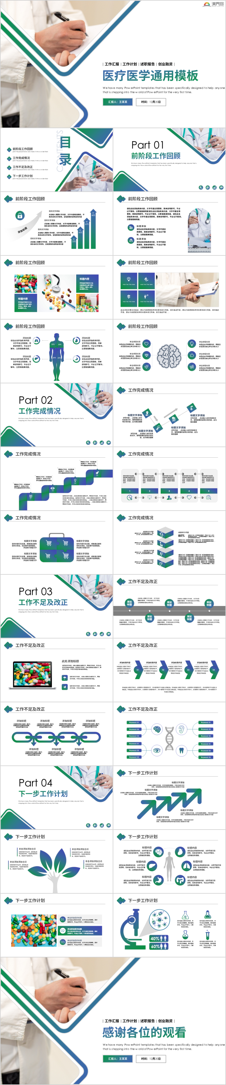 簡約清新醫(yī)學(xué)醫(yī)藥醫(yī)療醫(yī)務(wù)工作醫(yī)學(xué)研究醫(yī)療報告總結(jié)護(hù)理報告