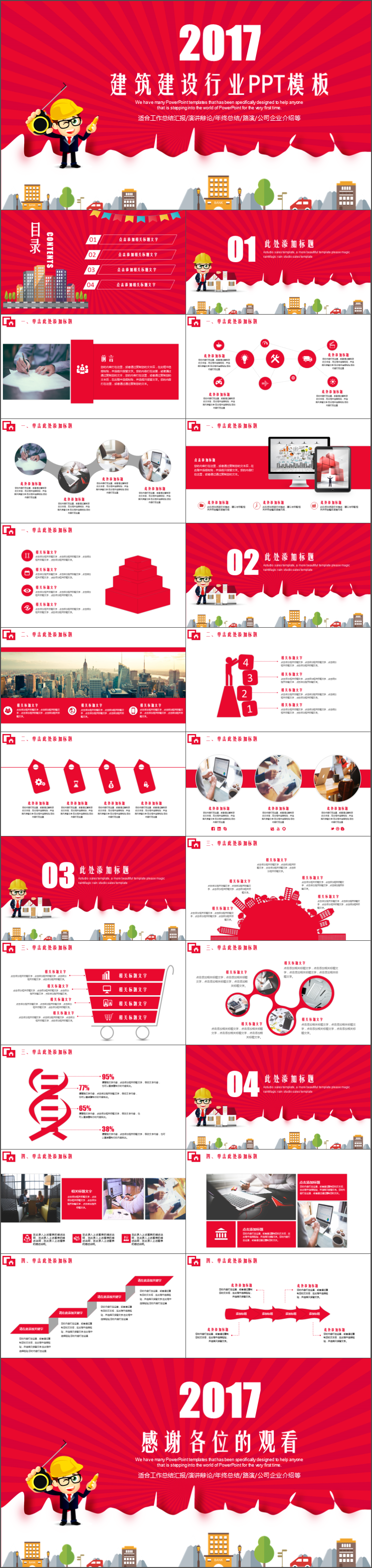簡潔大氣建筑裝潢行業(yè)施工生產(chǎn)安全中建集團PPT
