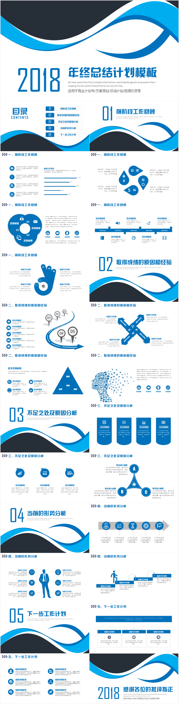 創(chuàng)意大氣實用述職工作總結(jié)2018工作計劃年終總結(jié)PPT