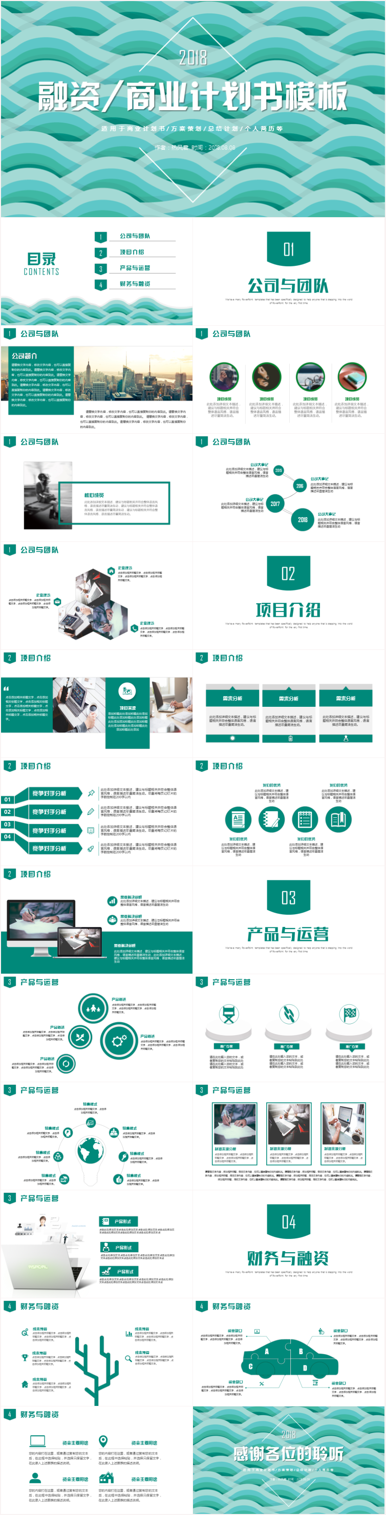 品牌宣傳公司簡(jiǎn)介企業(yè)宣傳創(chuàng)業(yè)融資商業(yè)計(jì)劃書PPT模板