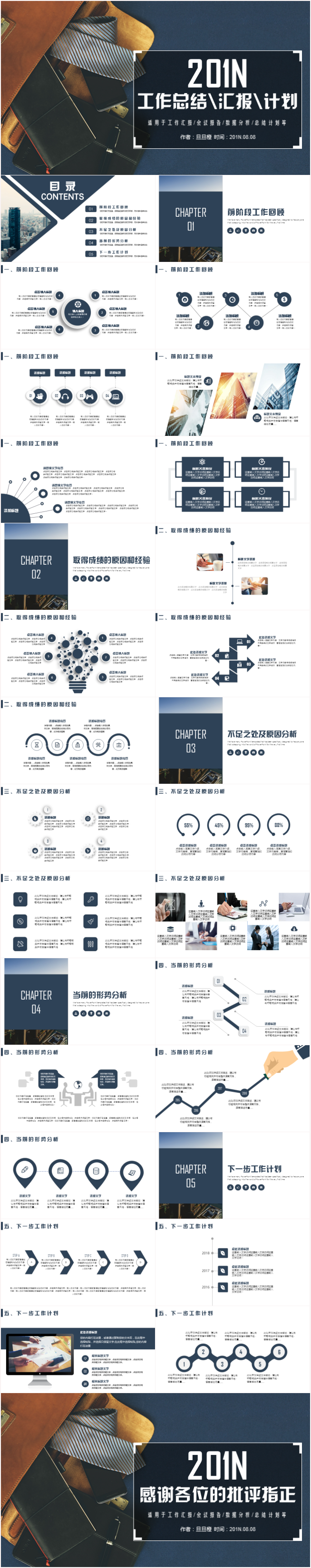 最新大氣工作匯報總結(jié)會議報告2017工作計劃PPT模板