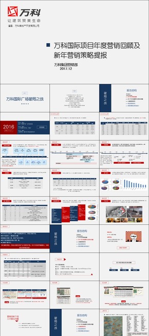 萬科國際廣場年度營銷總結(jié)及新年?duì)I銷策劃方案