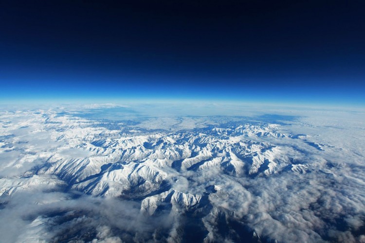 【图片分享计划】 山雪 天顶 机 景观 蓝色 俯瞰 天空 云海