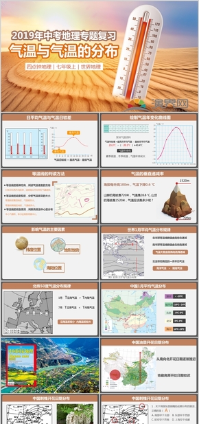 世界氣候-氣溫與氣溫分布