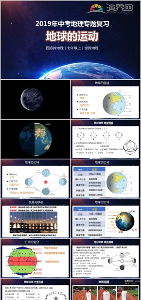 地球運動-中考復習