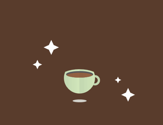 咖啡杯的小动画
