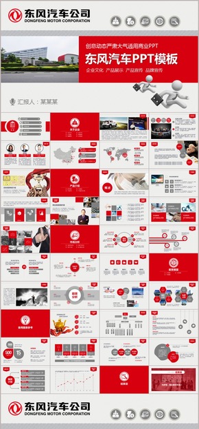 東風(fēng)汽車框架完整通用版動態(tài)ppt專用模板 述職報告 工作總結(jié) 工作匯報 年終總結(jié) 新年計(jì)劃
