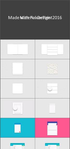 Material Design臨摹作品