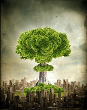 【海報(bào)分享計(jì)劃】創(chuàng)意圖片10-爆炸樹