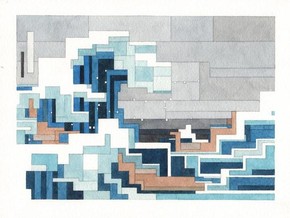 【海報分享計劃】抽象場景人物