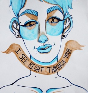 【banner分享計劃】我看透了你 I SEE RIGHT THROUGH YOU