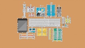 【扁平素材】辦公用品