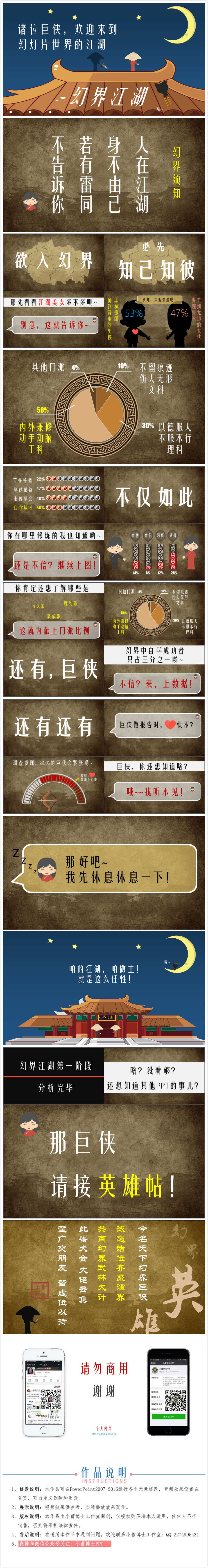 【欣賞類作品-幻界江湖-誠(chéng)邀諸位巨俠-小蕾學(xué)術(shù)PPT】