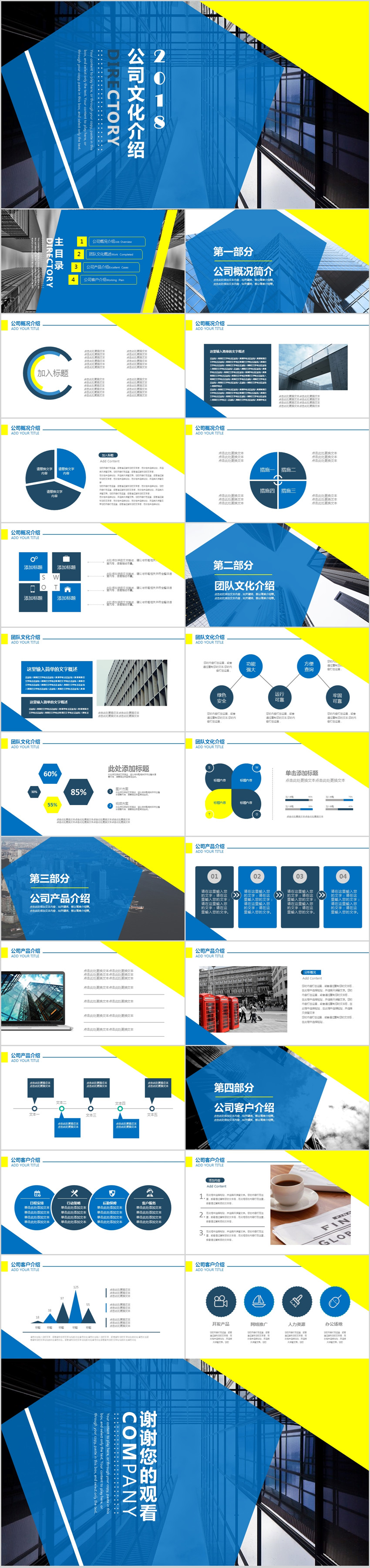 2018公司文化介紹 公司宣傳 企業(yè)簡介PPT模板