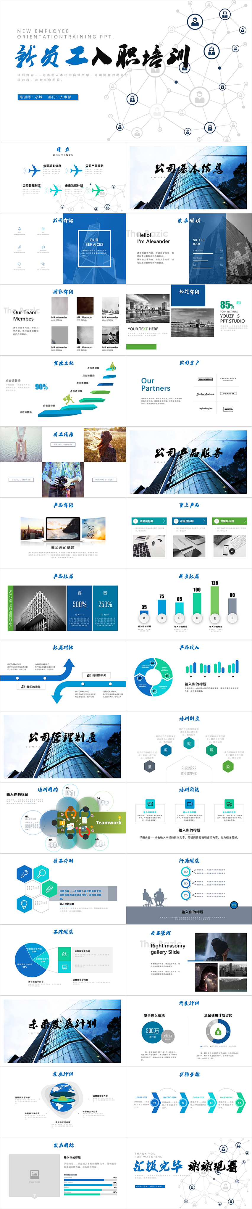 框架完整新員工入職培訓(xùn)PPT