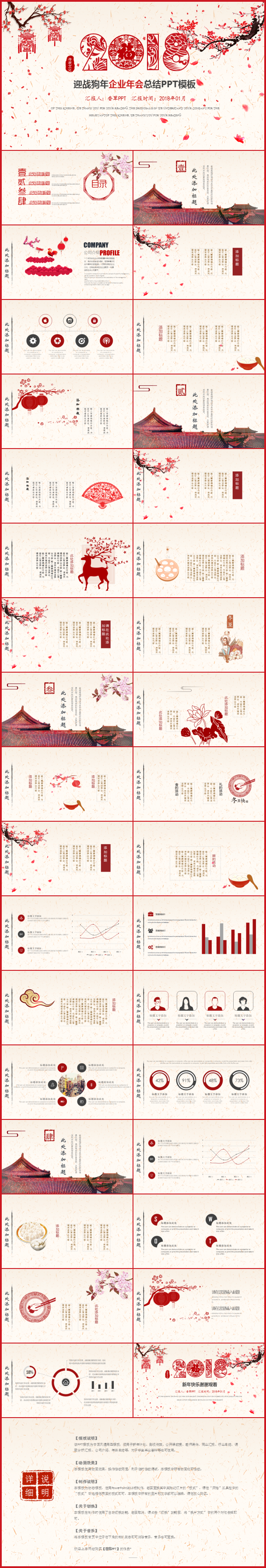 【香草PPT】紅色狗年吉祥新年快樂總結(jié)匯報項目總結(jié)能源林業(yè)礦業(yè)農(nóng)業(yè)畜牧業(yè)通用模板