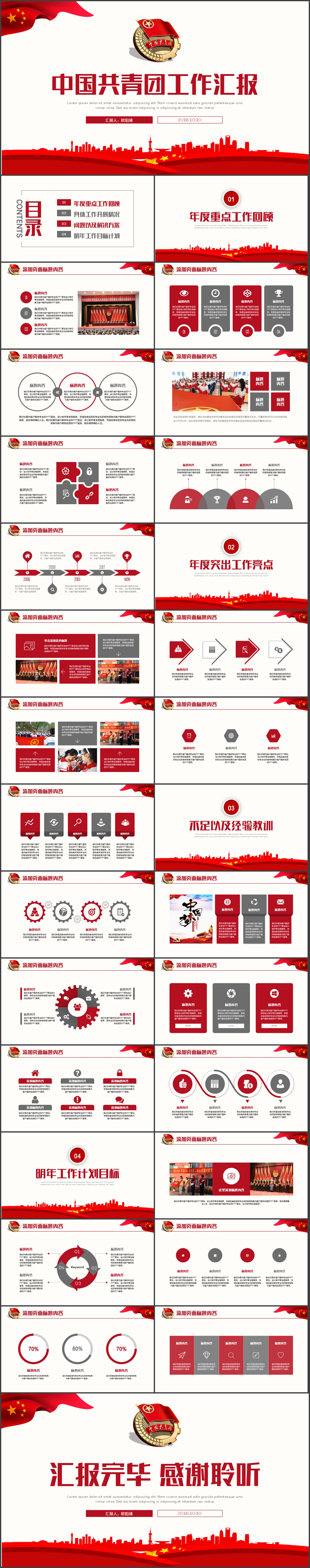 共青團團委團支部團員工作PPT