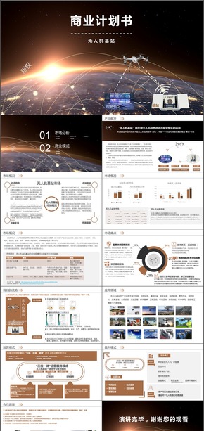 【商業(yè)計劃書案例】成功融資案例，無人機基站商業(yè)模式及市場分析