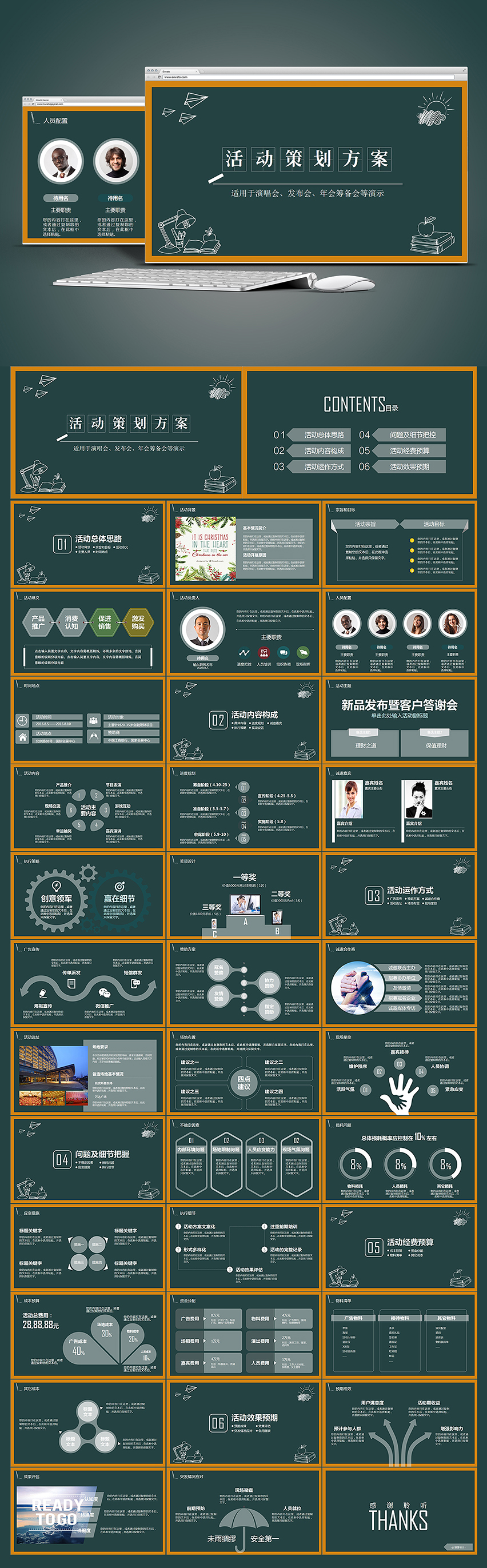 歐美大氣商業(yè)計(jì)劃書(shū)營(yíng)銷(xiāo)方案商務(wù)PPT模板
