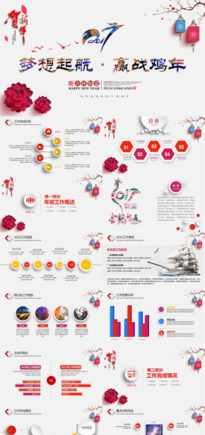 奔跑吧2017工作總結(jié)述職計(jì)劃報告PPT