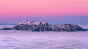 PPT背景圖，山峰背景、大背景、高山背景圖