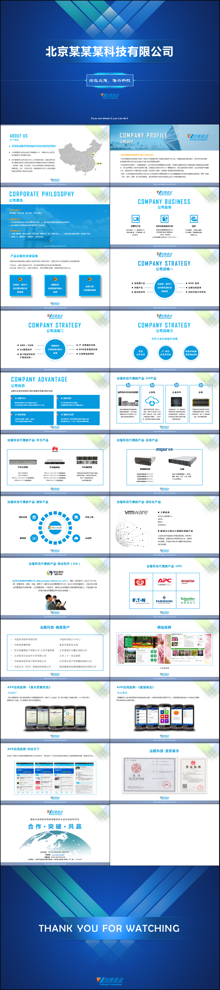 公司簡介PPT、業(yè)務介紹ppt、藍色業(yè)務匯報ppt、ppt模板、科技類PPT